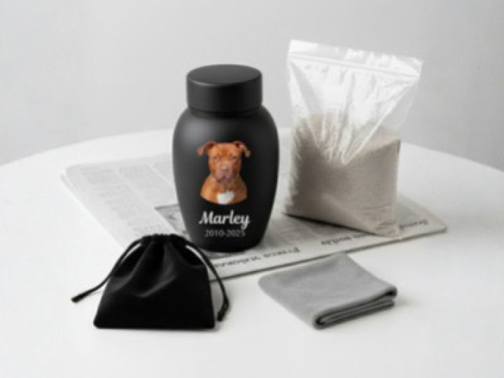 Comment transférer les cendres de votre chien dans une urne : Guide pas à pas po