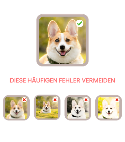 Für ein klares und scharfes ergebnis